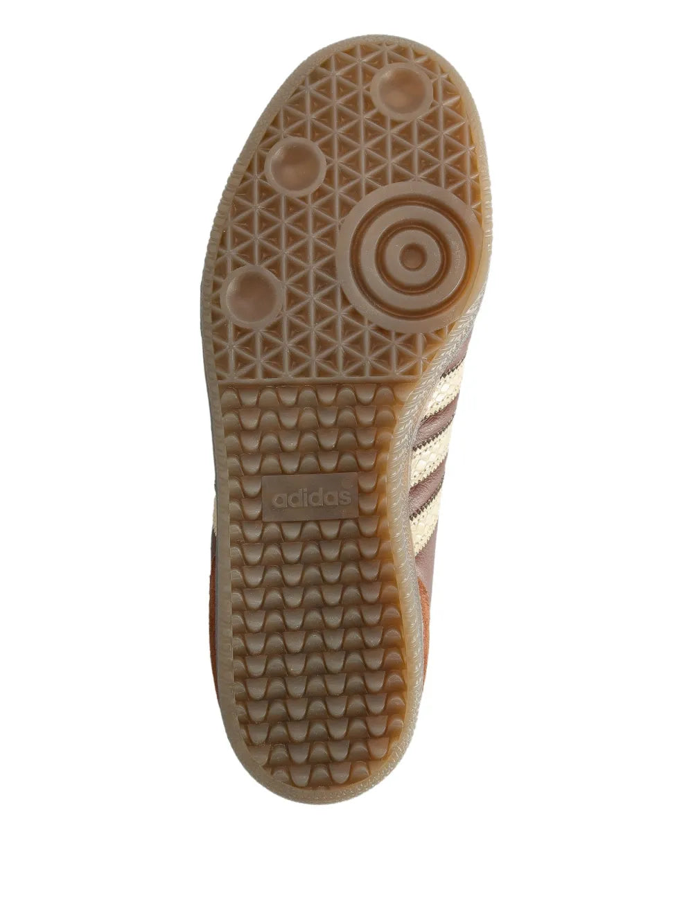 adidas Samba Jp Sneakers — Brown — Size US M 10.5 - US W 12 — Back View