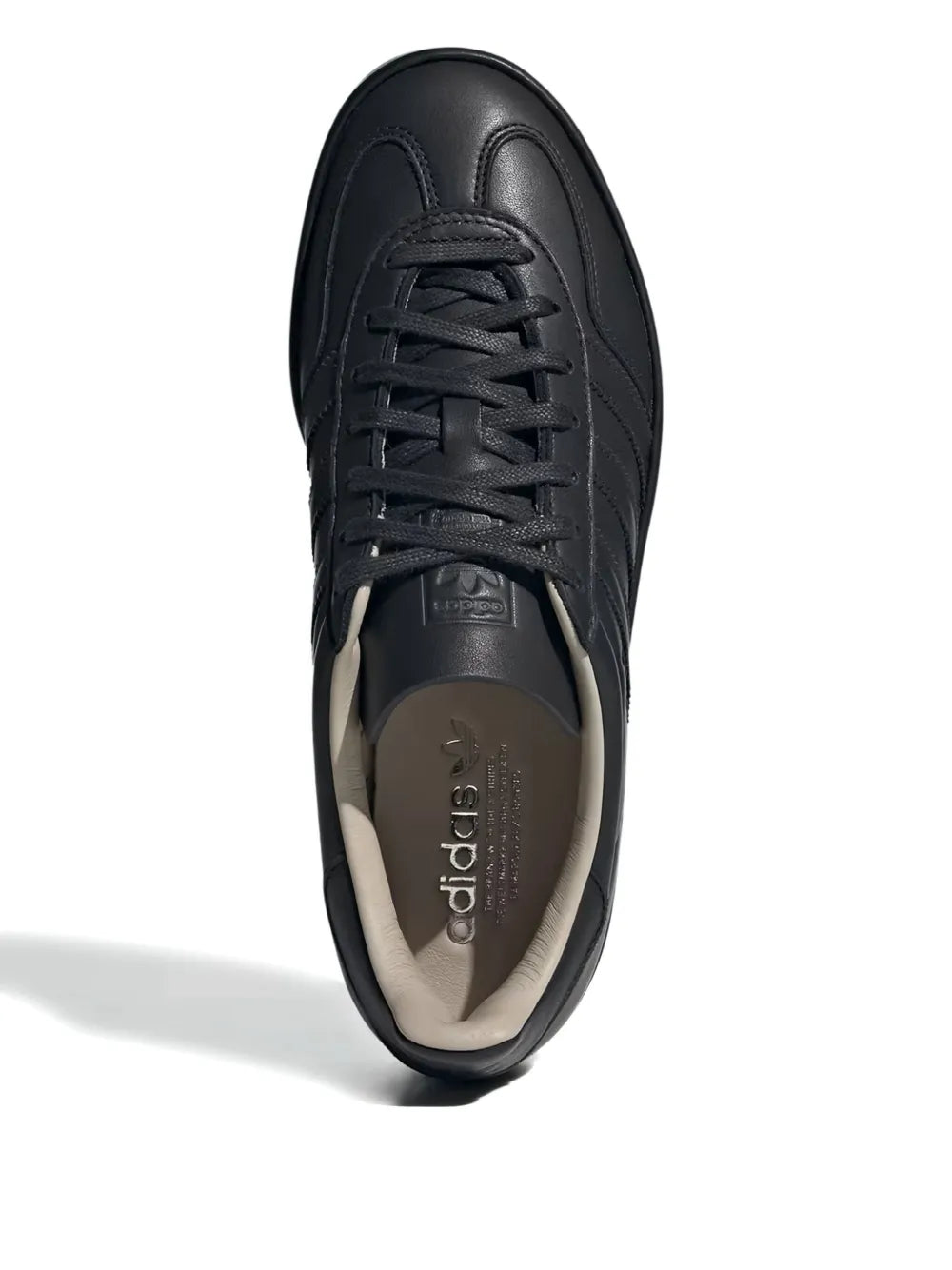 adidas Gazelle Indoor Sneakers — Black — Size US M 3.5 - US W 5 — Side View