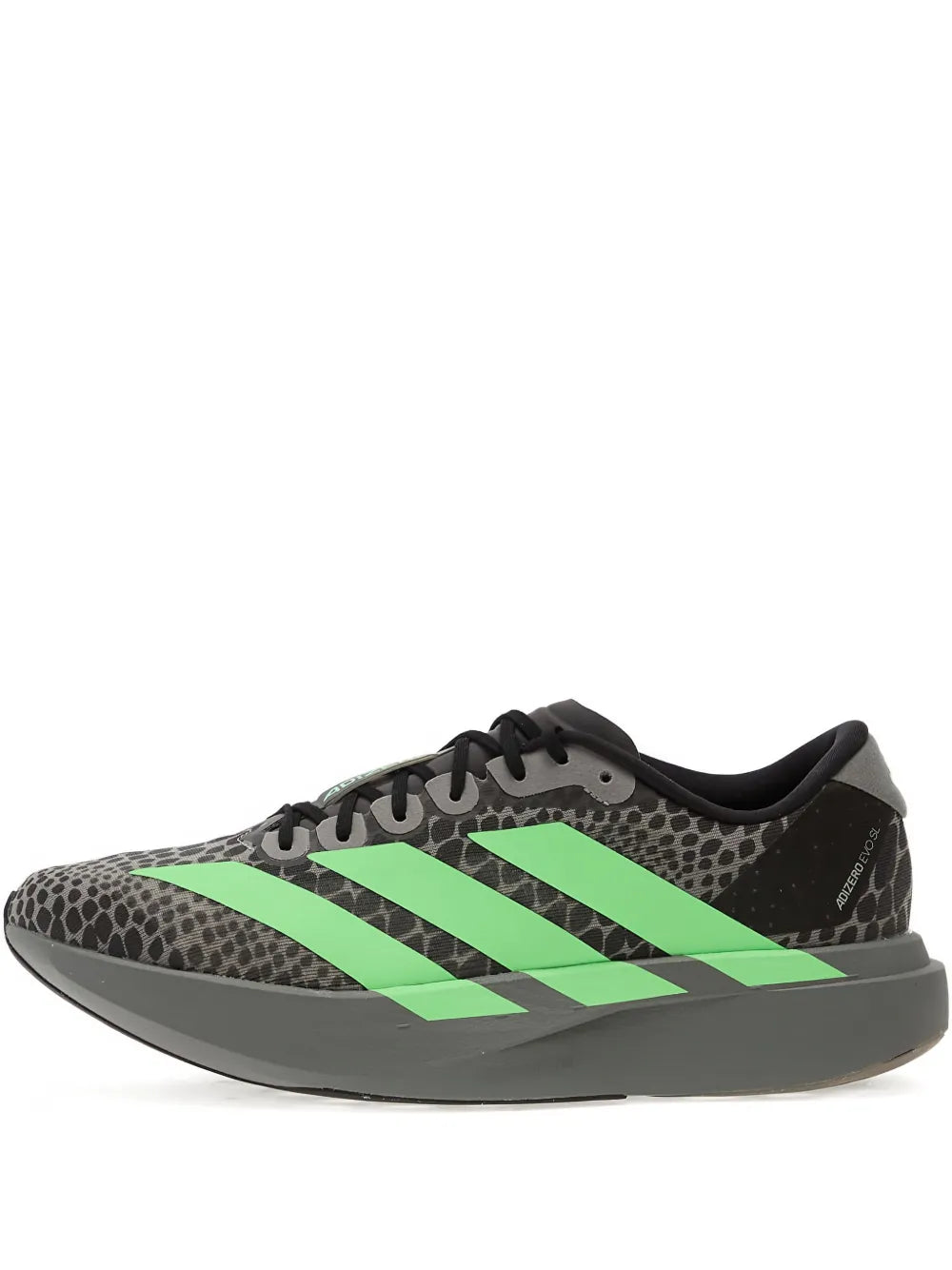 adidas Adizero Evo Sl M Lace-Up Sneakers — Grey — Size US M 3.5 - US W 5 — Front View