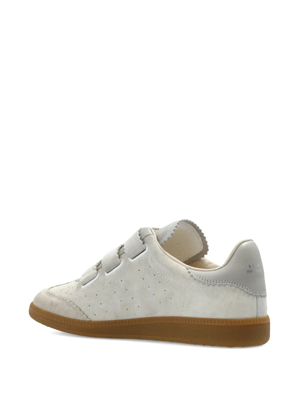 ISABEL MARANT Scallop-Trim Strap — Beige — Size US M 3.5 - US W 5 — Back View