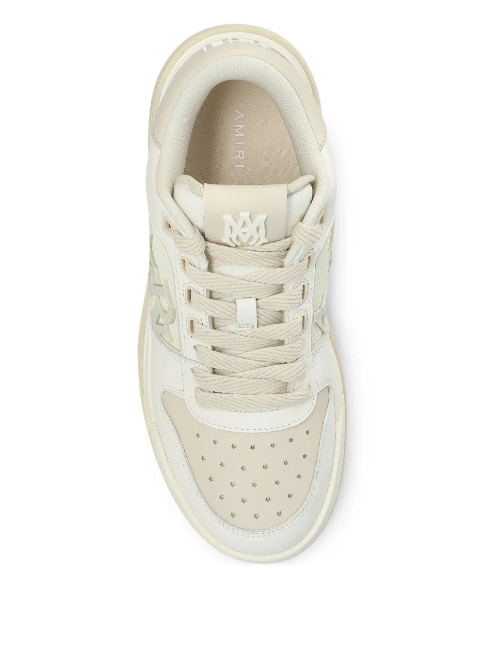 AMIRI Logo-Detail — White — Size US M 3.5 - US W 5 — Top View