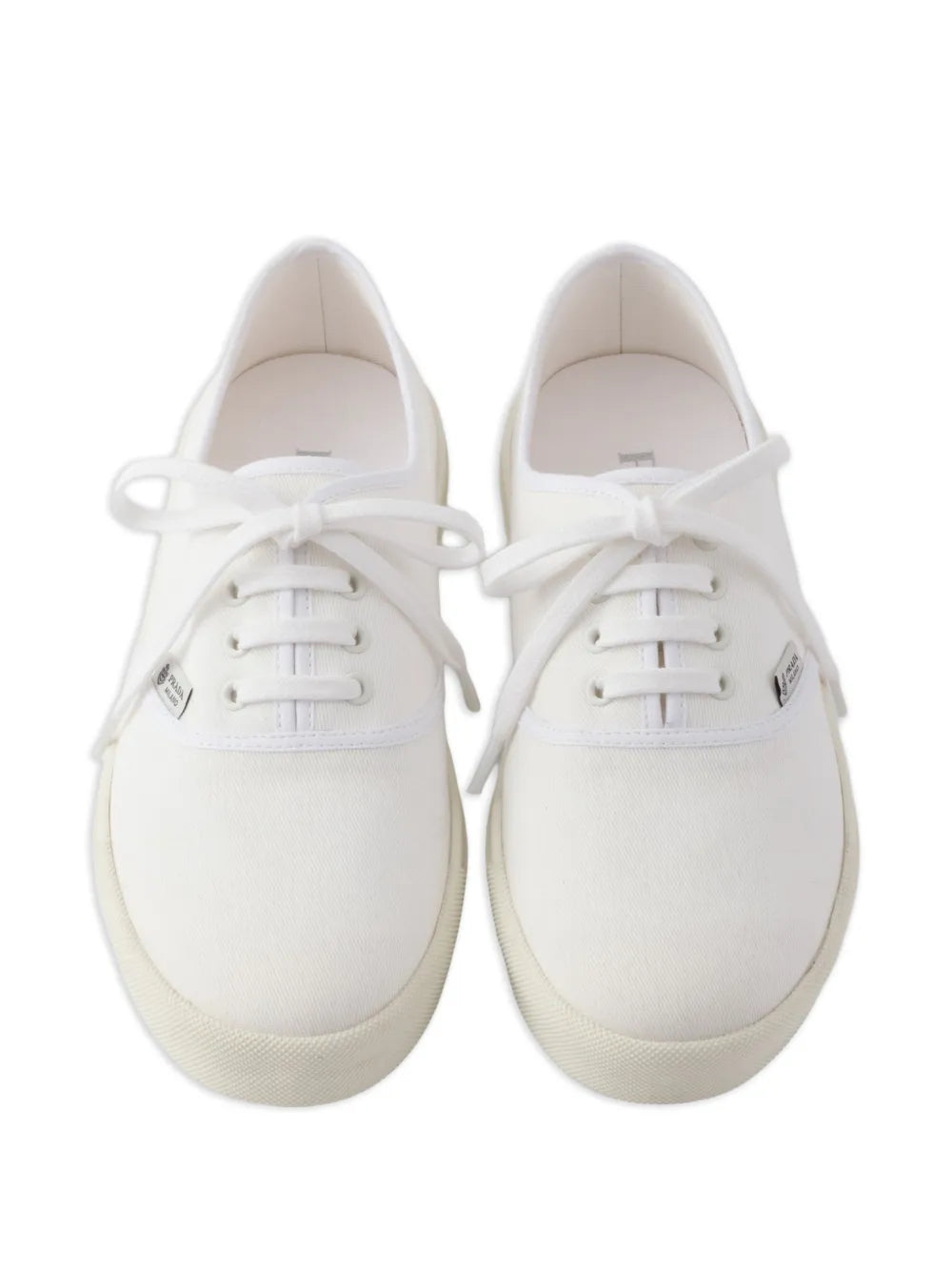 Prada Lace-Up — White — Size US M 3.5 - US W 5 — Top View