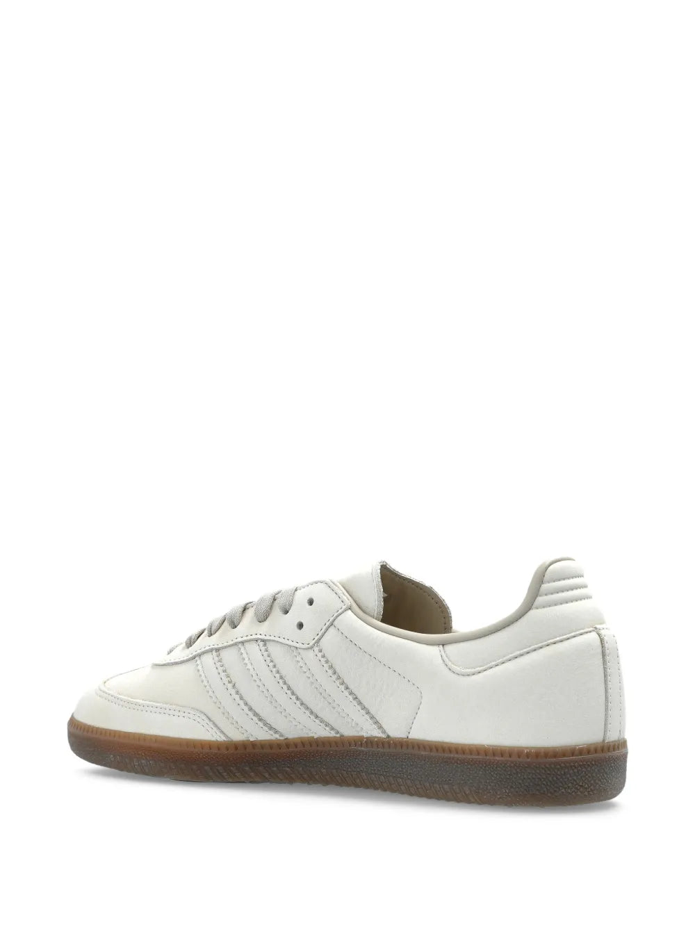 adidas Samba Og Laced Striped Sneakers — White — Size US M 3.5 - US W 5 — Back View