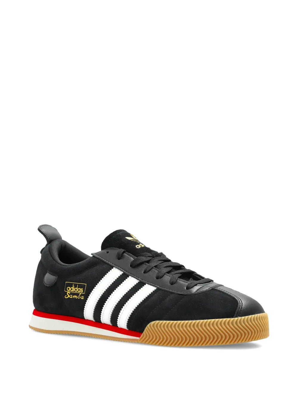 adidas Samba 62 Super Sneakers — Black — Size US M 9.5 - US W 11 — Side View