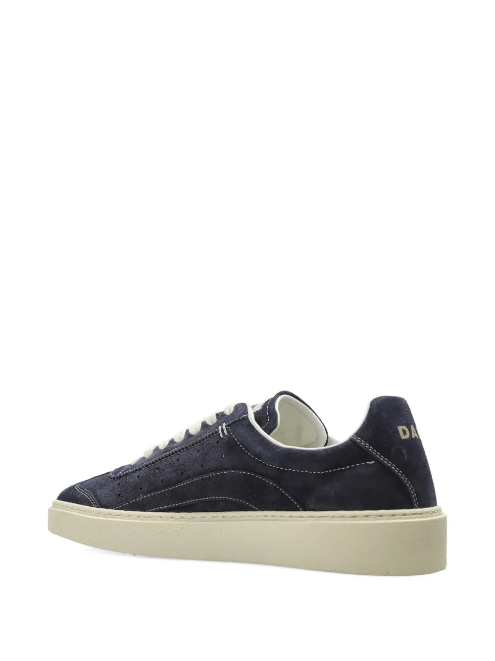 DSQUARED2 Suede Lace-Up — Blue — Size US M 3.5 - US W 5 — Top View