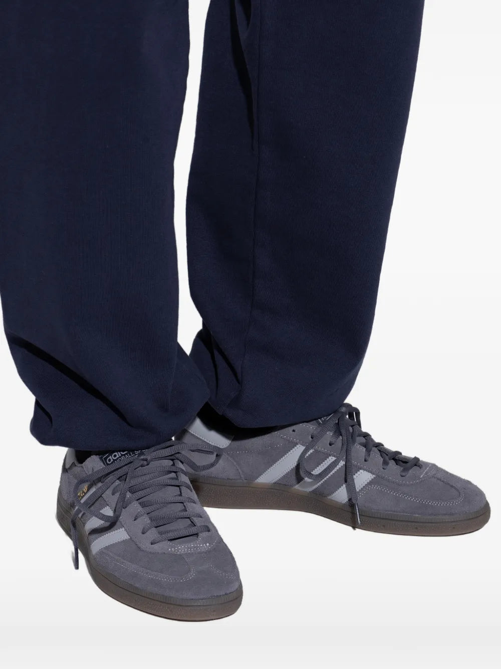adidas Handball Spezial Sneakers — Grey — Size US M 7.5 - US W 9 — Lifestyle View