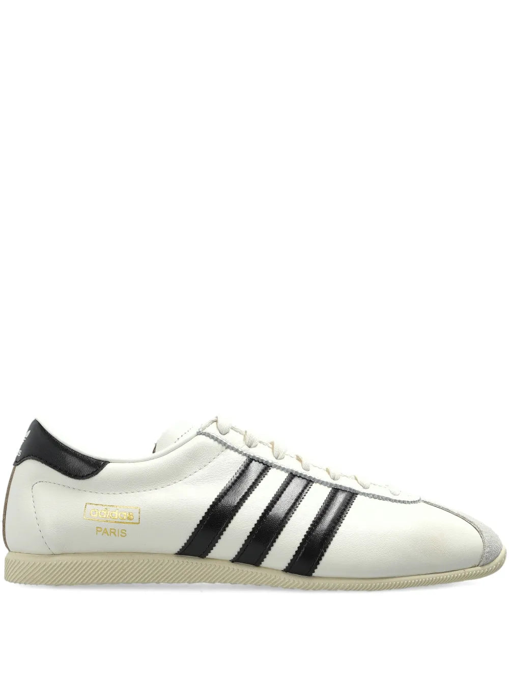 adidas Paris Stripes Lace-Up — White — Size US M 3.5 - US W 5 — Front View