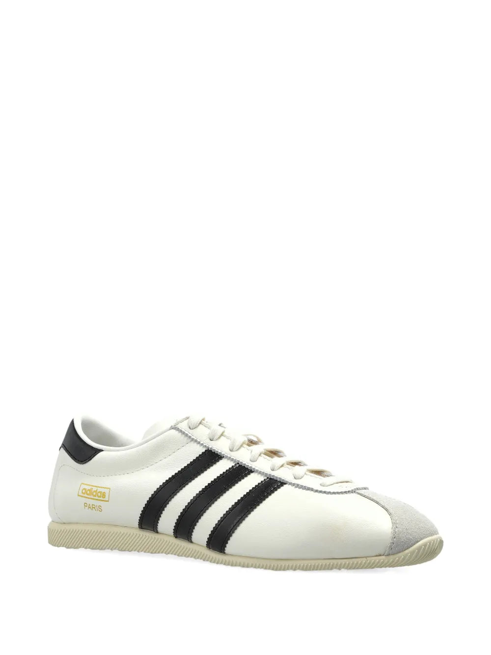 adidas Paris Stripes Lace-Up — White — Size US M 3.5 - US W 5 — Side View