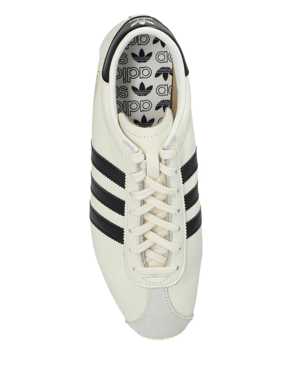 adidas Paris Stripes Lace-Up — White — Size US M 3.5 - US W 5 — Top View