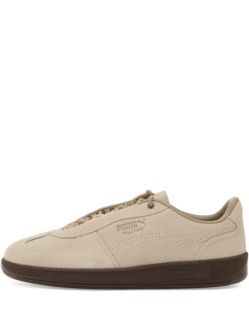 PUMA Palermo Graftman — Beige — Size US M 3.5 - US W 5 — Front View
