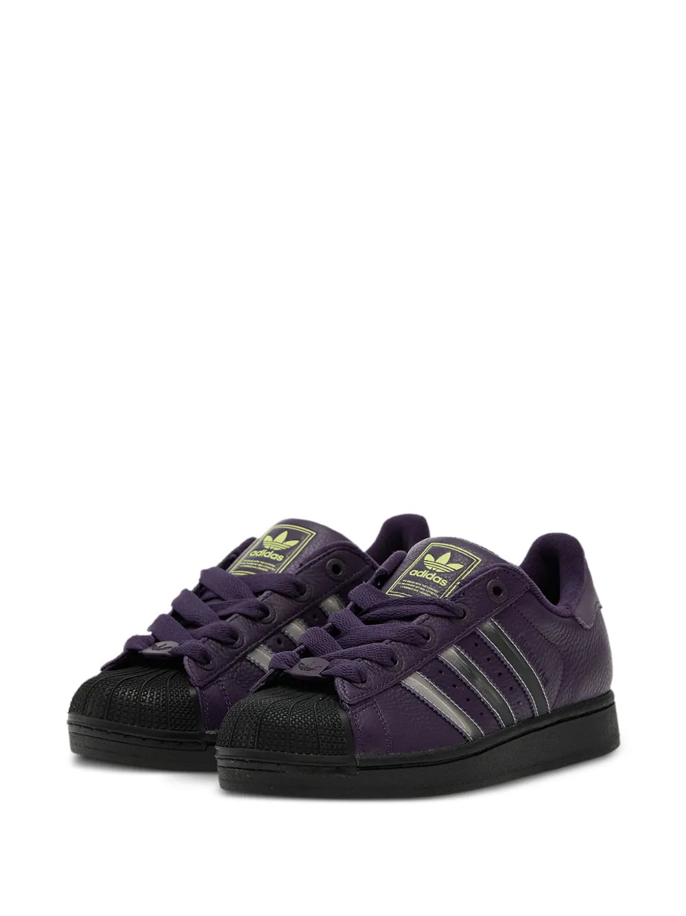 adidas Superstar Ii Lace-Up — Purple — Size US M 3.5 - US W 5 — Side View