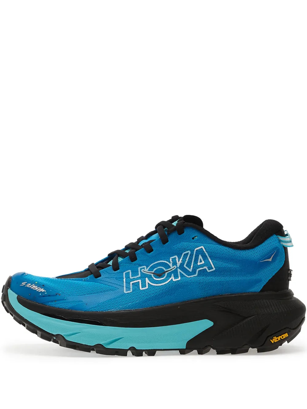 HOKA W Mafate 5 Trail Running — Blue — Size US M 3.5 - US W 5 — Front View