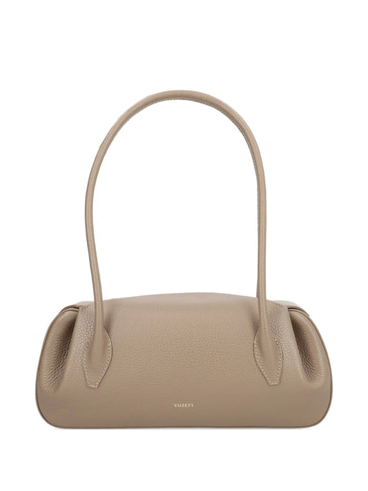 Yuzefi Oyster Gathered Shoulder Bag — Same as shown — Size One Size — Front View