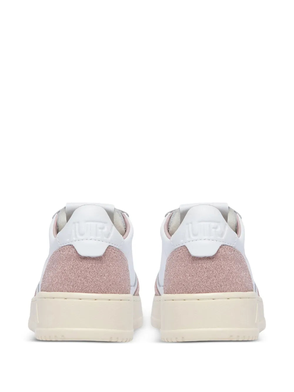Autry Medalist Low Lace-Up — White — Size US M 3.5 - US W 5 — Back View