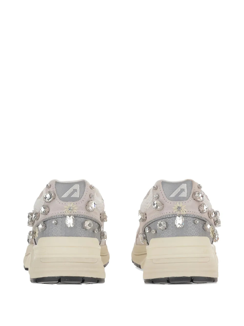 Autry Hyperway Embellished — White — Size US M 3.5 - US W 5 — Back View