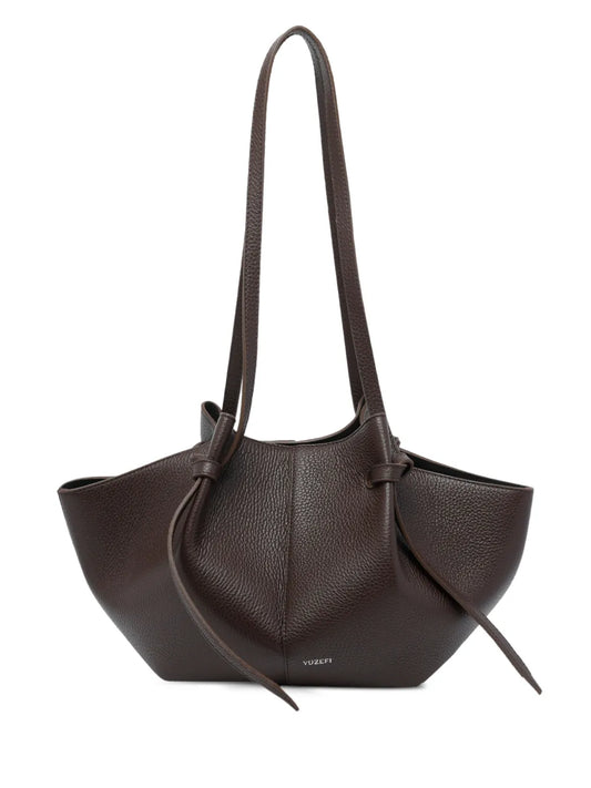 Yuzefi Mochi Leather Shoulder Bag — Same as shown — Size One Size — Front View