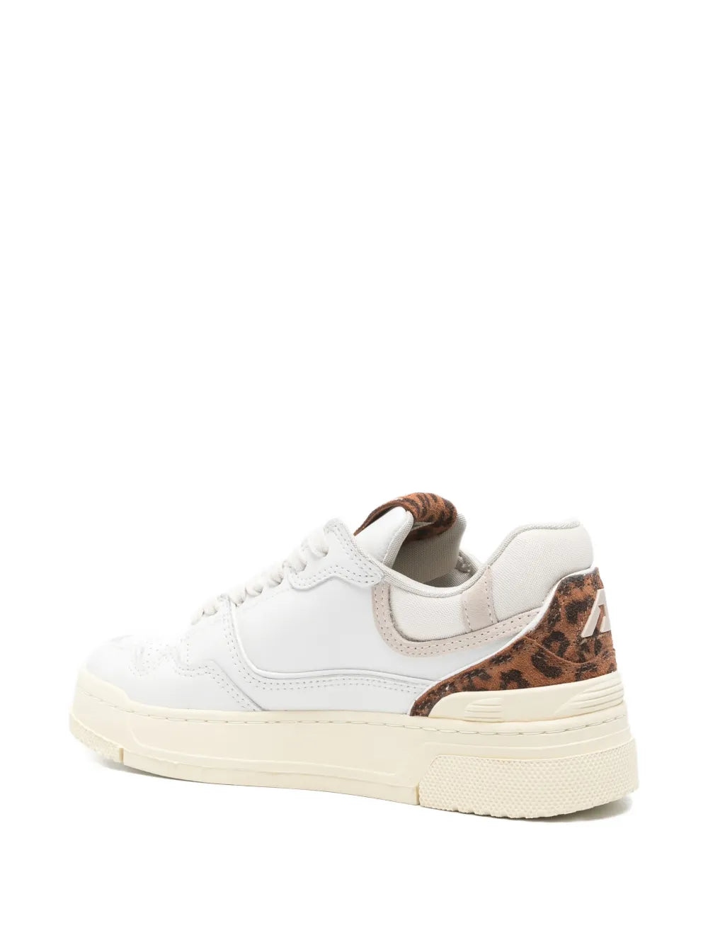Autry Clc Leopard-Print — White — Size US M 3.5 - US W 5 — Back View