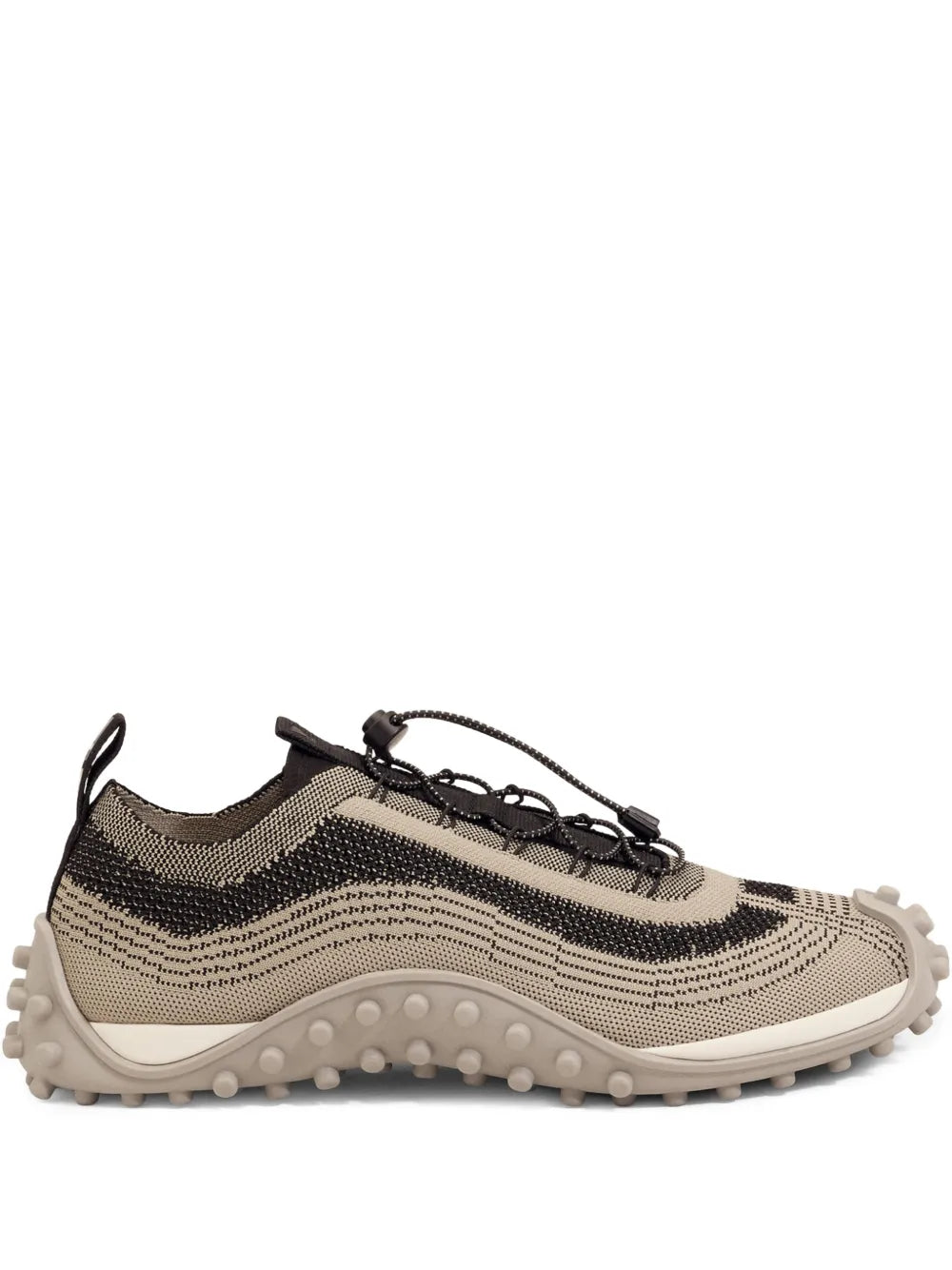 AMI Paris Jacquard — Beige — Size US M 3.5 - US W 5 — Front View
