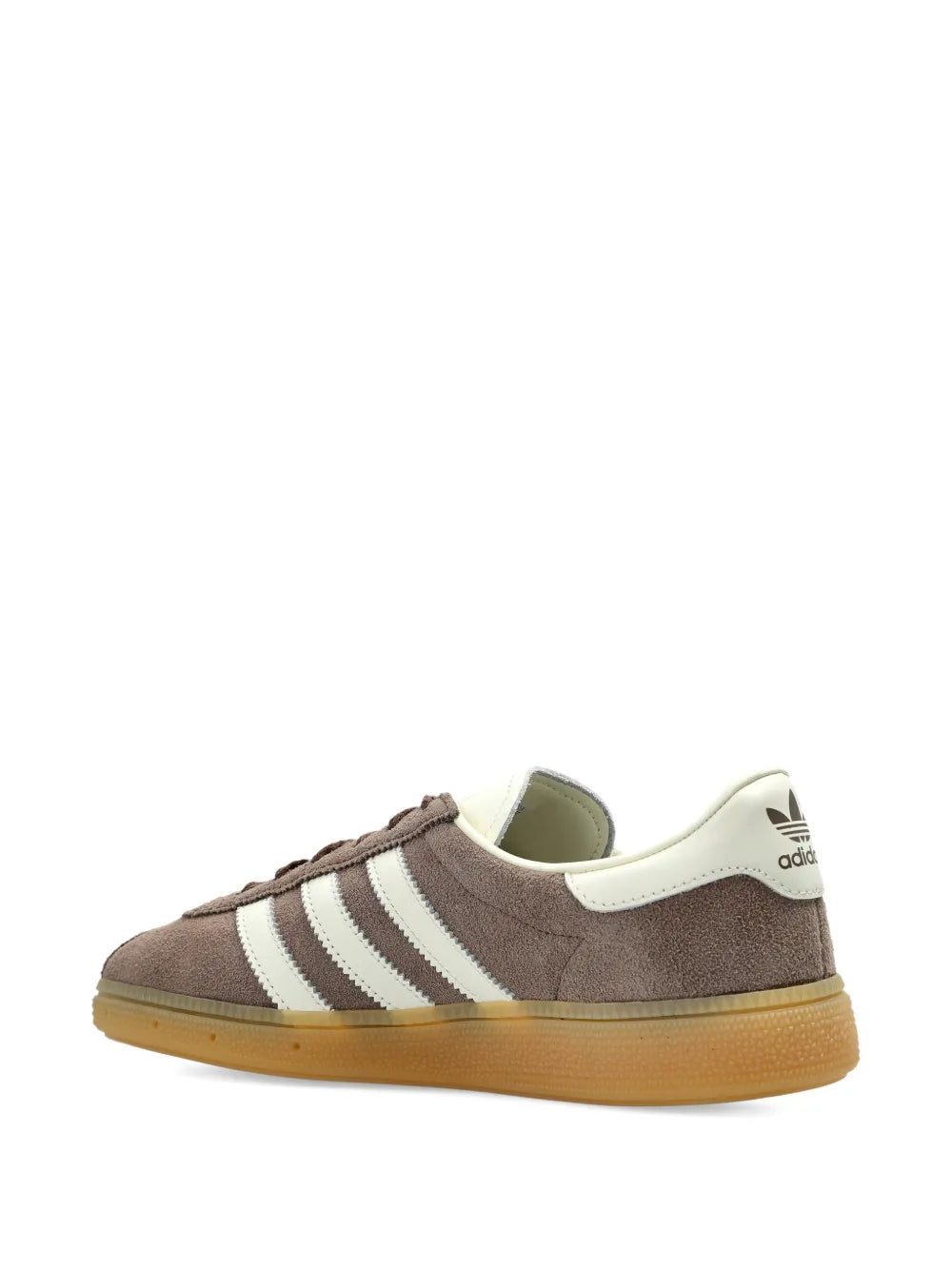adidas Muenchen Lace-Up — Brown — Size US M 3.5 - US W 5 — Detail View