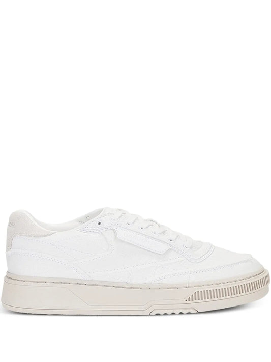 Reebok Club C Ltd — White — Size US M 3.5 - US W 5 — Front View