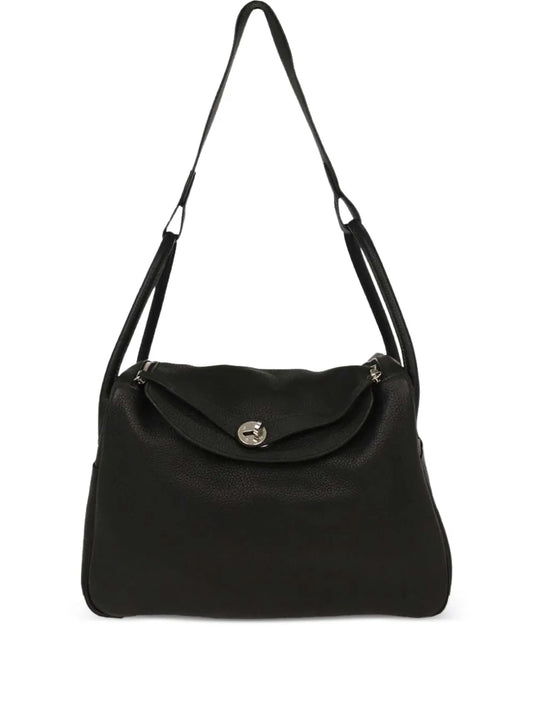Hermes Pre Owned 2007 34 Lindy Leather Shoulder Bag — Same as shown — Size One Size — Front View