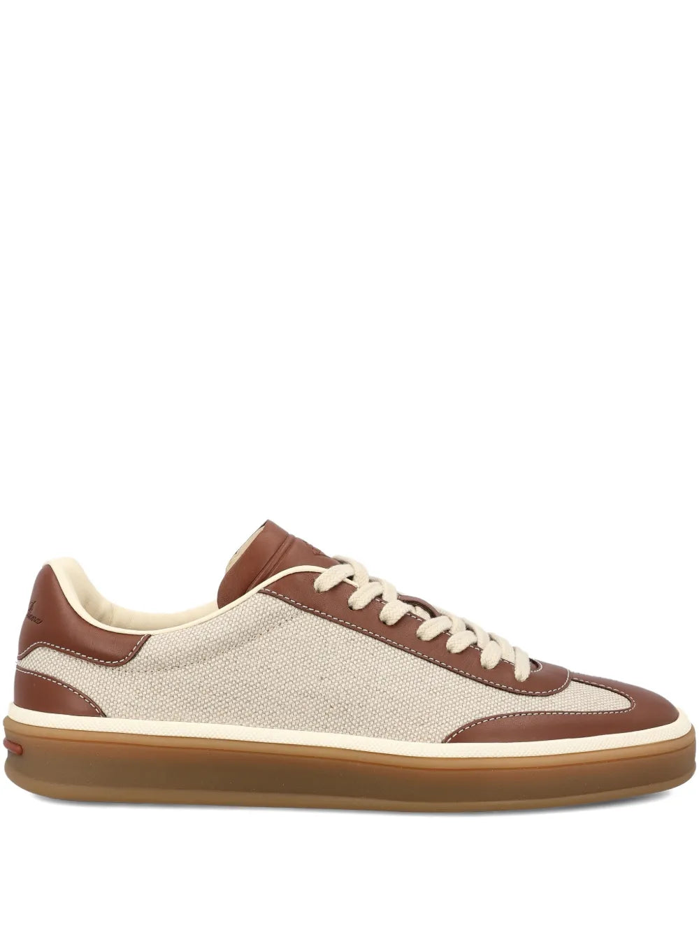 Loro Piana Tennis Walk Debossed-Logo — Beige — Size US M 3.5 - US W 5 — Front View