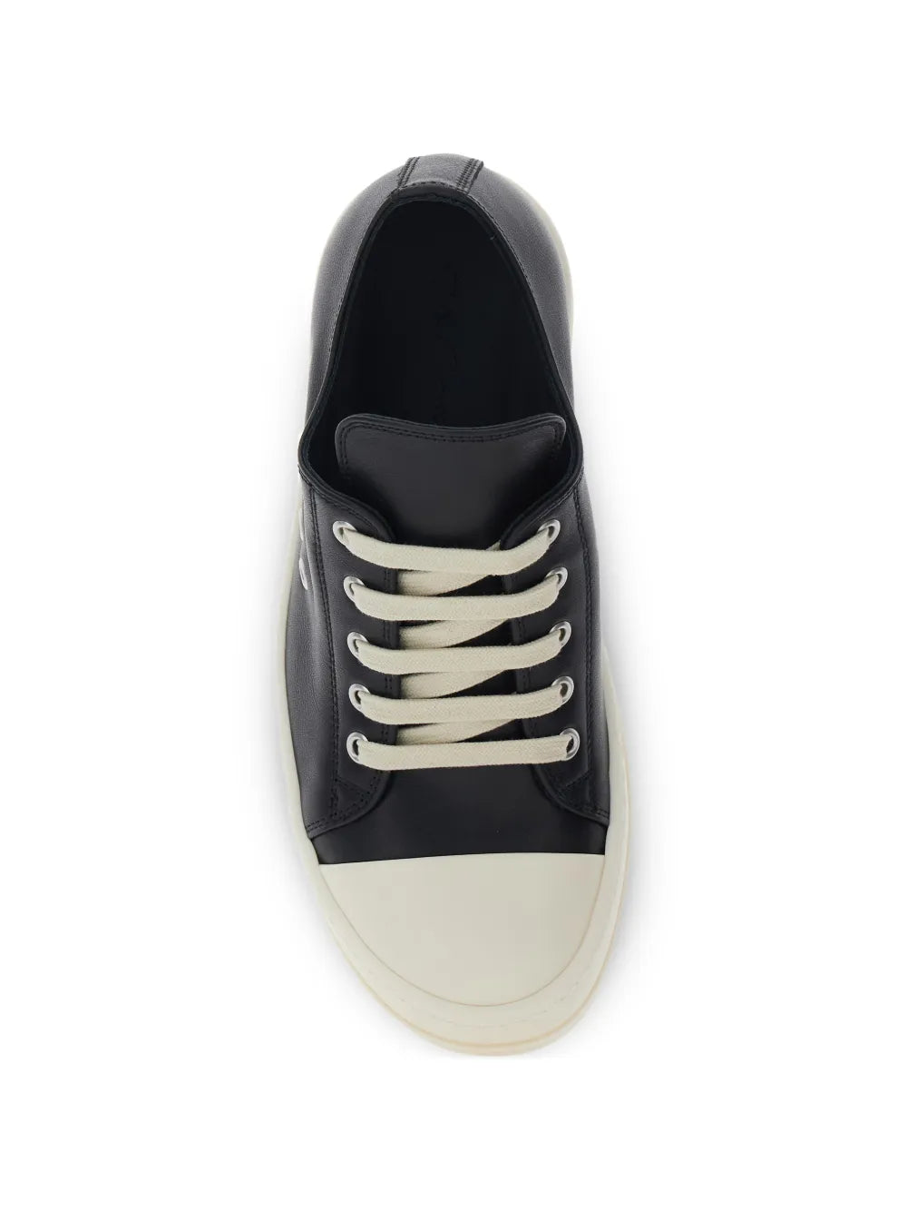 Rick Owens Eyelet Lace-Up — Black — Size US M 3.5 - US W 5 — Back View