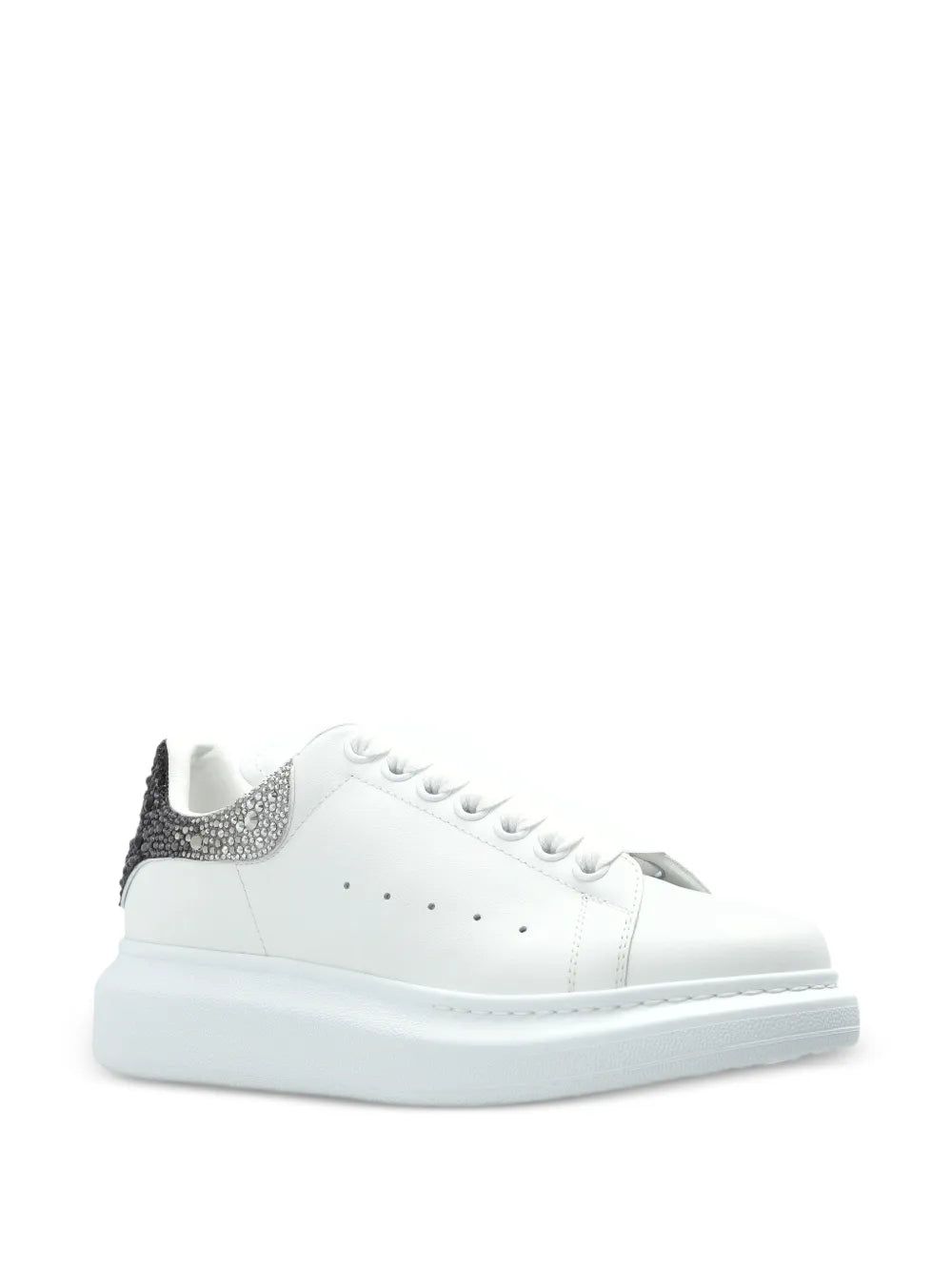 Alexander McQueen Embellished — White — Size US M 3.5 - US W 5 — Side View