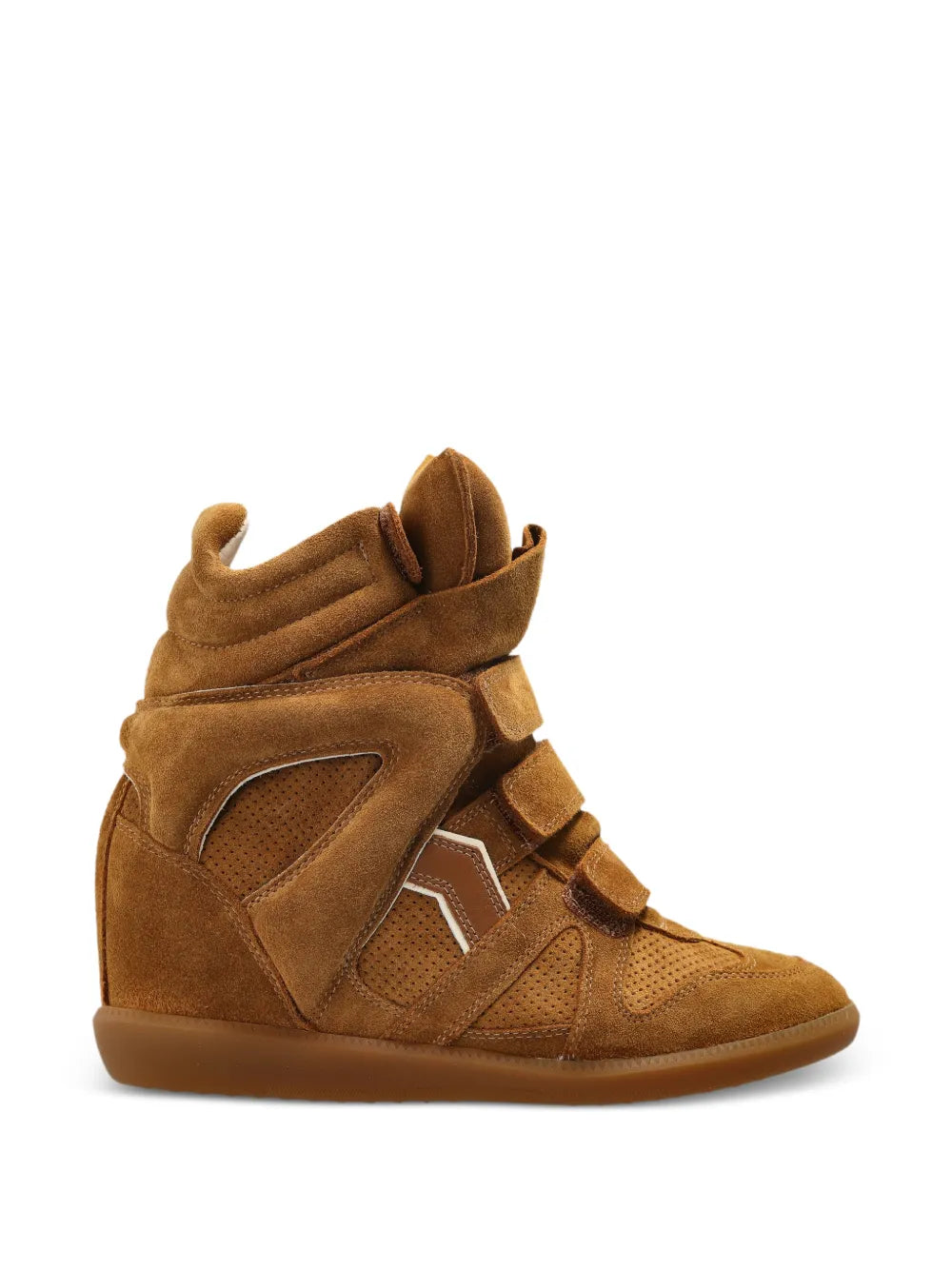 ISABEL MARANT Bekett Touch-Strap — Brown — Size US M 3.5 - US W 5 — Front View
