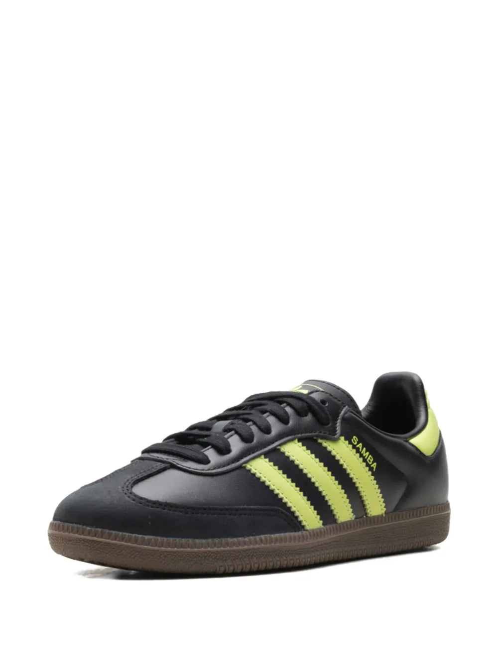 adidas Samba Og Three-Stripe — Black — Size US M 3.5 - US W 5 — Back View