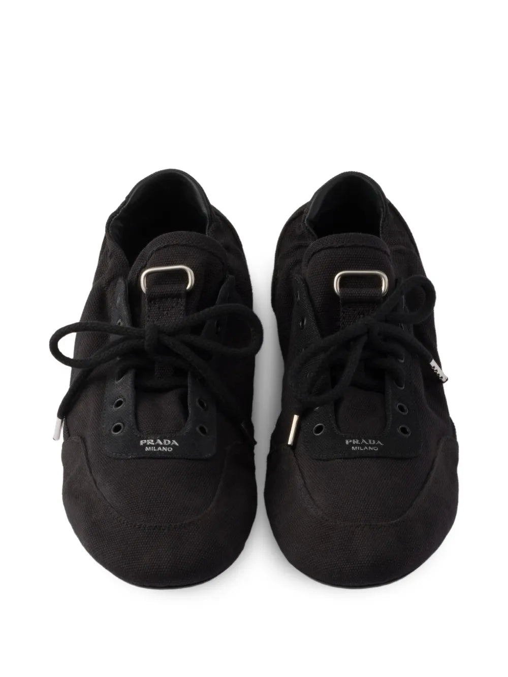 Prada Collapse Canvas — Black — Size US M 3.5 - US W 5 — Top View