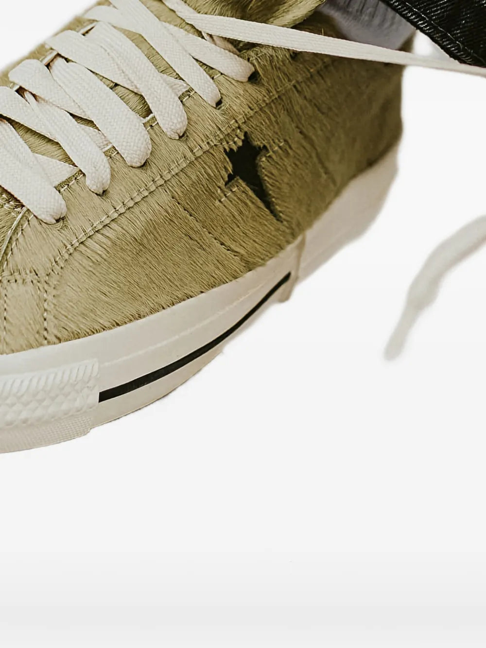 Rick Owens DRKSHDW X Converse Star-Patch — Green — Size US M 3.5 - US W 5 — Alternate View 7