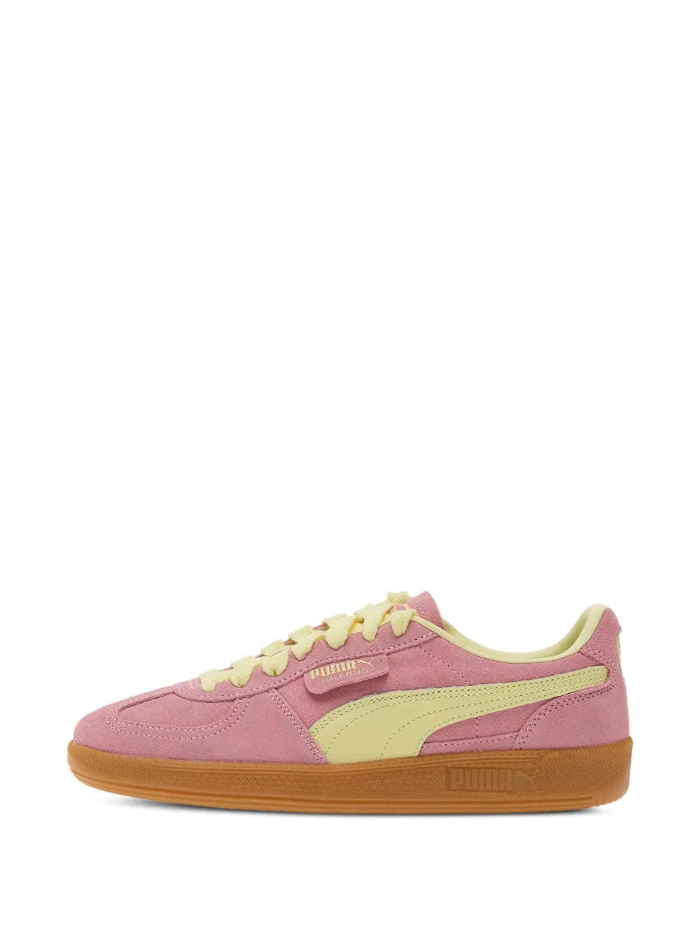 PUMA Palermo Lace-Up Fastening — Pink — Size US M 3.5 - US W 5 — Lifestyle View