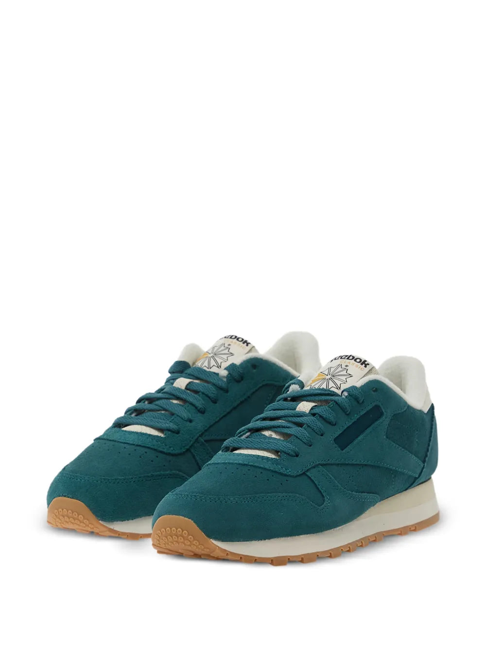 Reebok Classic Leather — Green — Size US M 3.5 - US W 5 — Side View