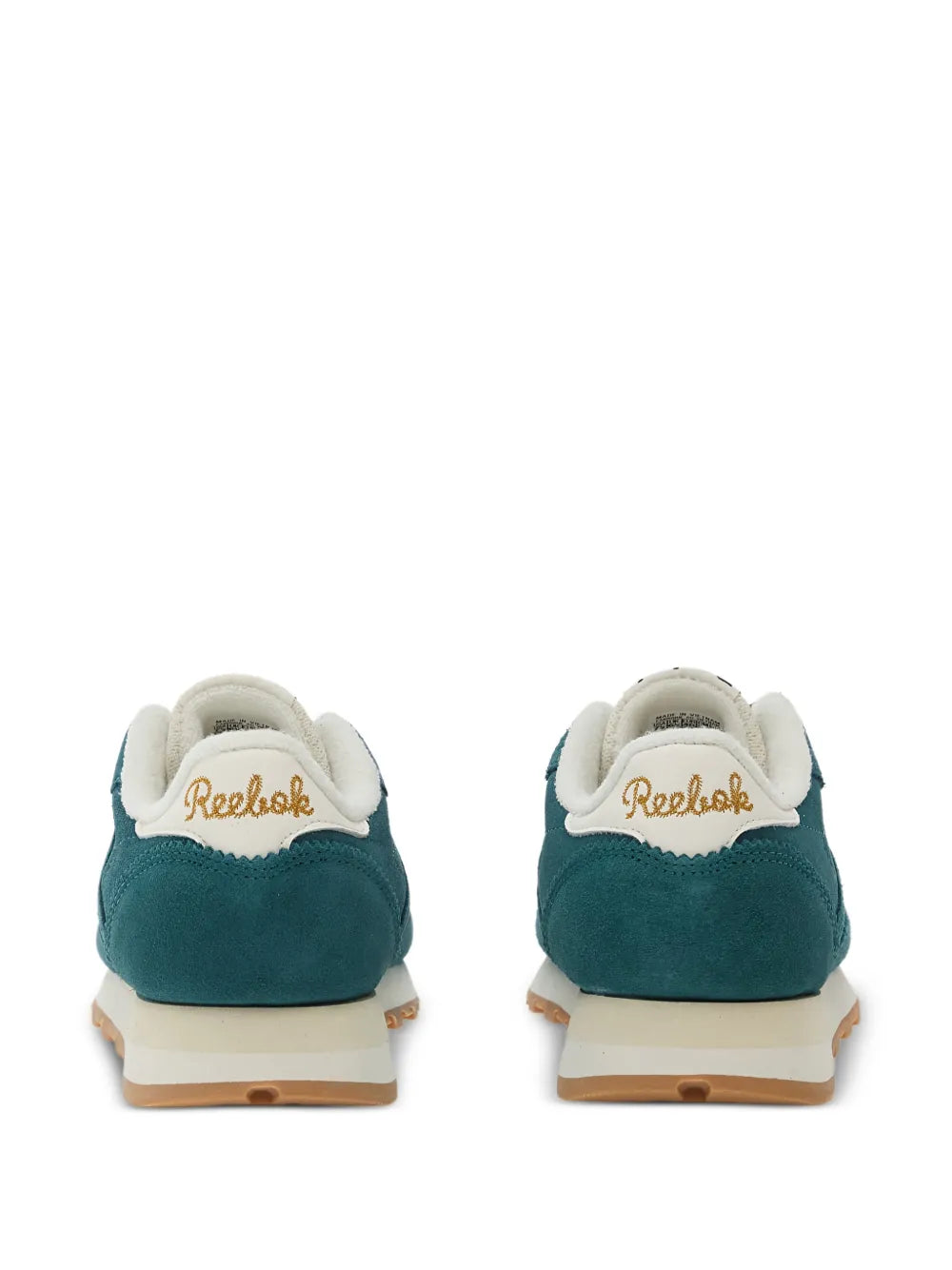 Reebok Classic Leather — Green — Size US M 3.5 - US W 5 — Back View
