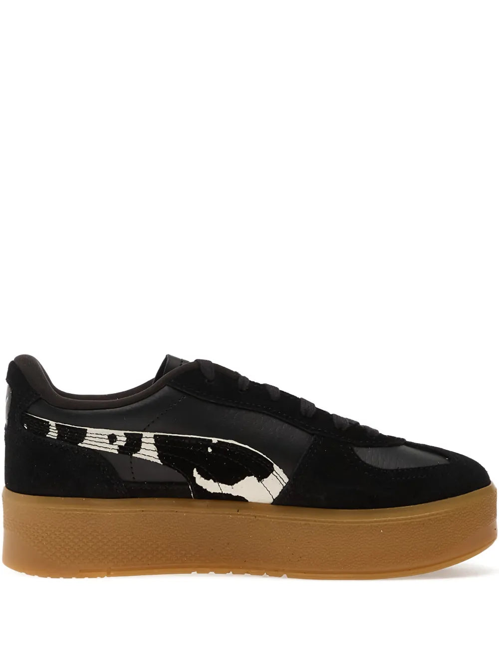 PUMA Palermo Elevata Wild Instinct — Black — Size US M 3.5 - US W 5 — Front View