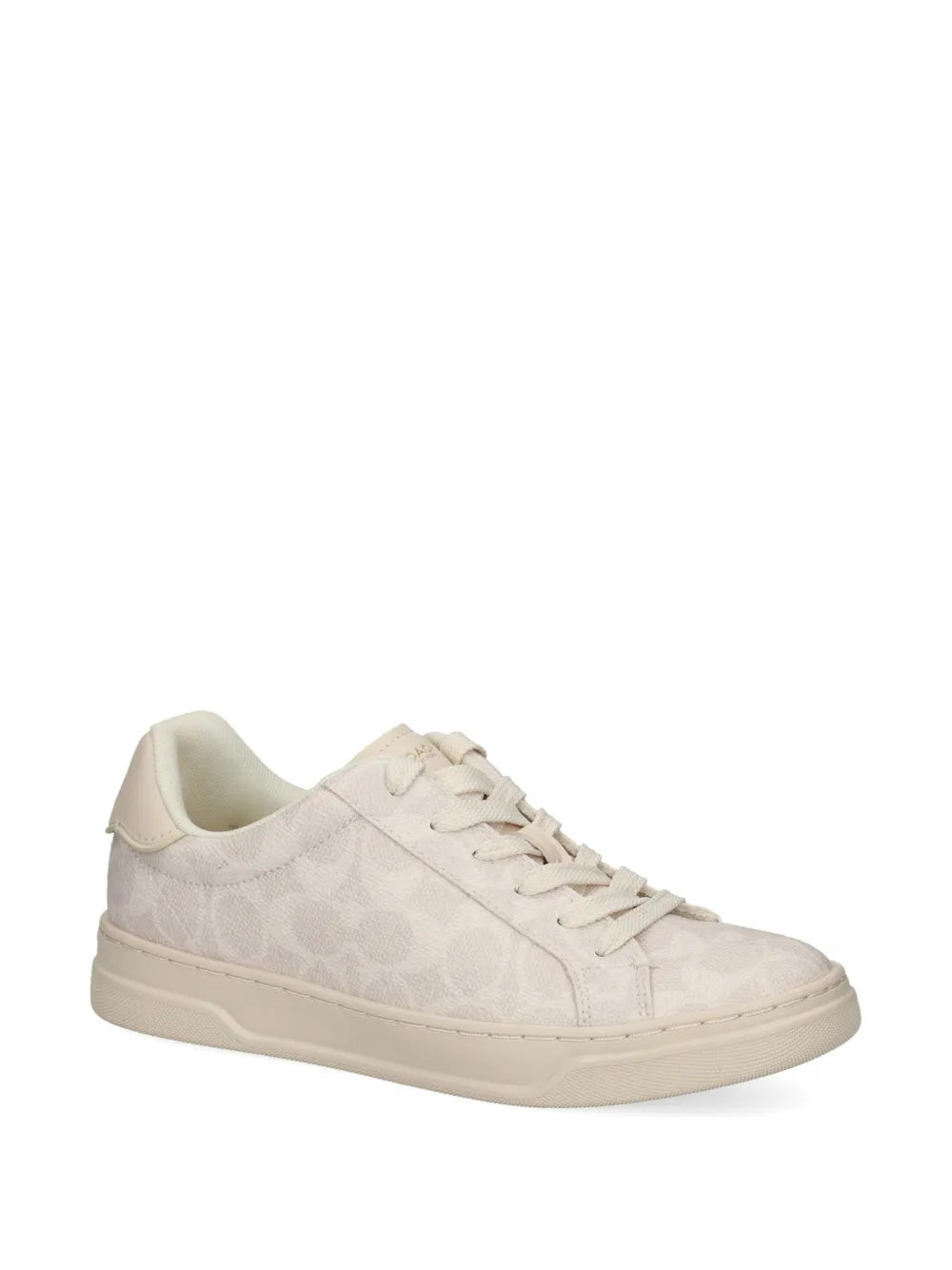 Coach High Line Patterned — Off White — Size US M 3.5 - US W 5 — Side View