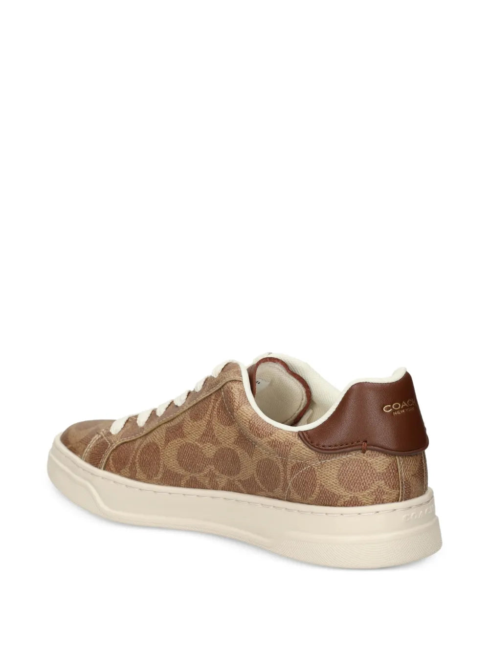 Coach High Line Monogram — Beige — Size US M 3.5 - US W 5 — Top View