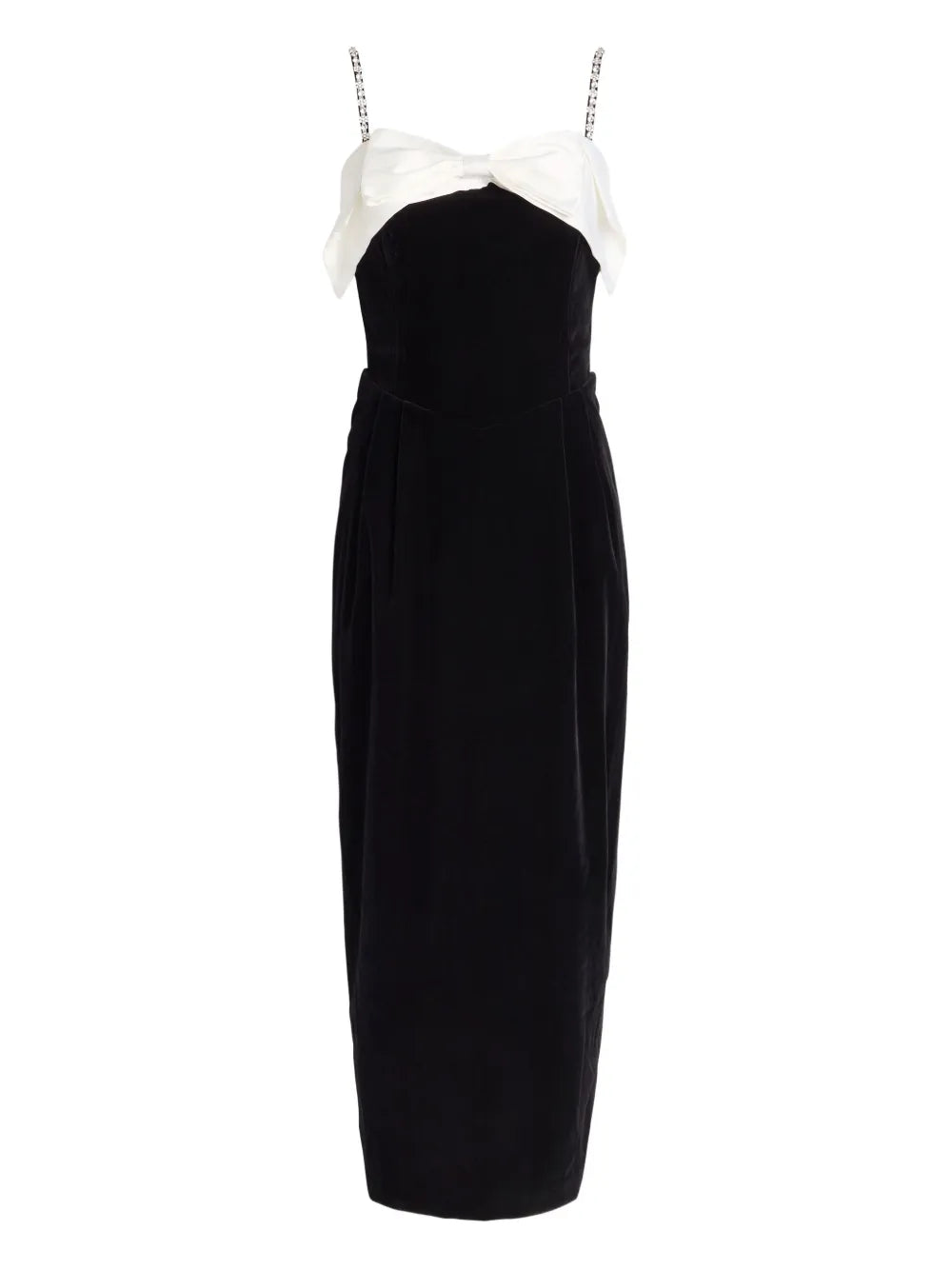 Sister Jane Kelly Bow Chain Dress — Black — Size M — Front View