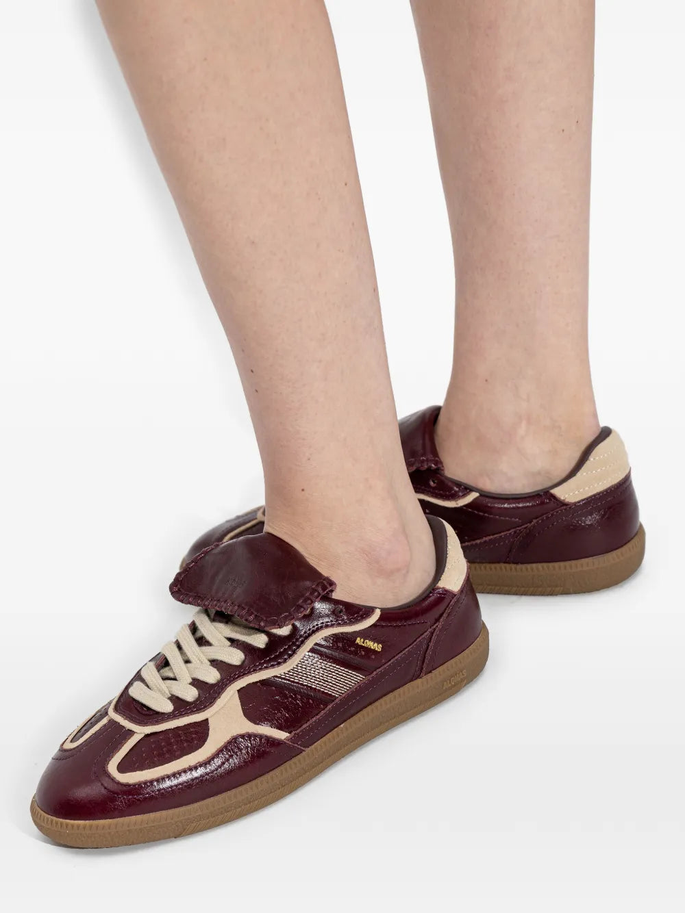 ALOHAS Tb490 Club Lace-Up Panelled — Same as shown — Size US M 3.5 - US W 5 — Detail View