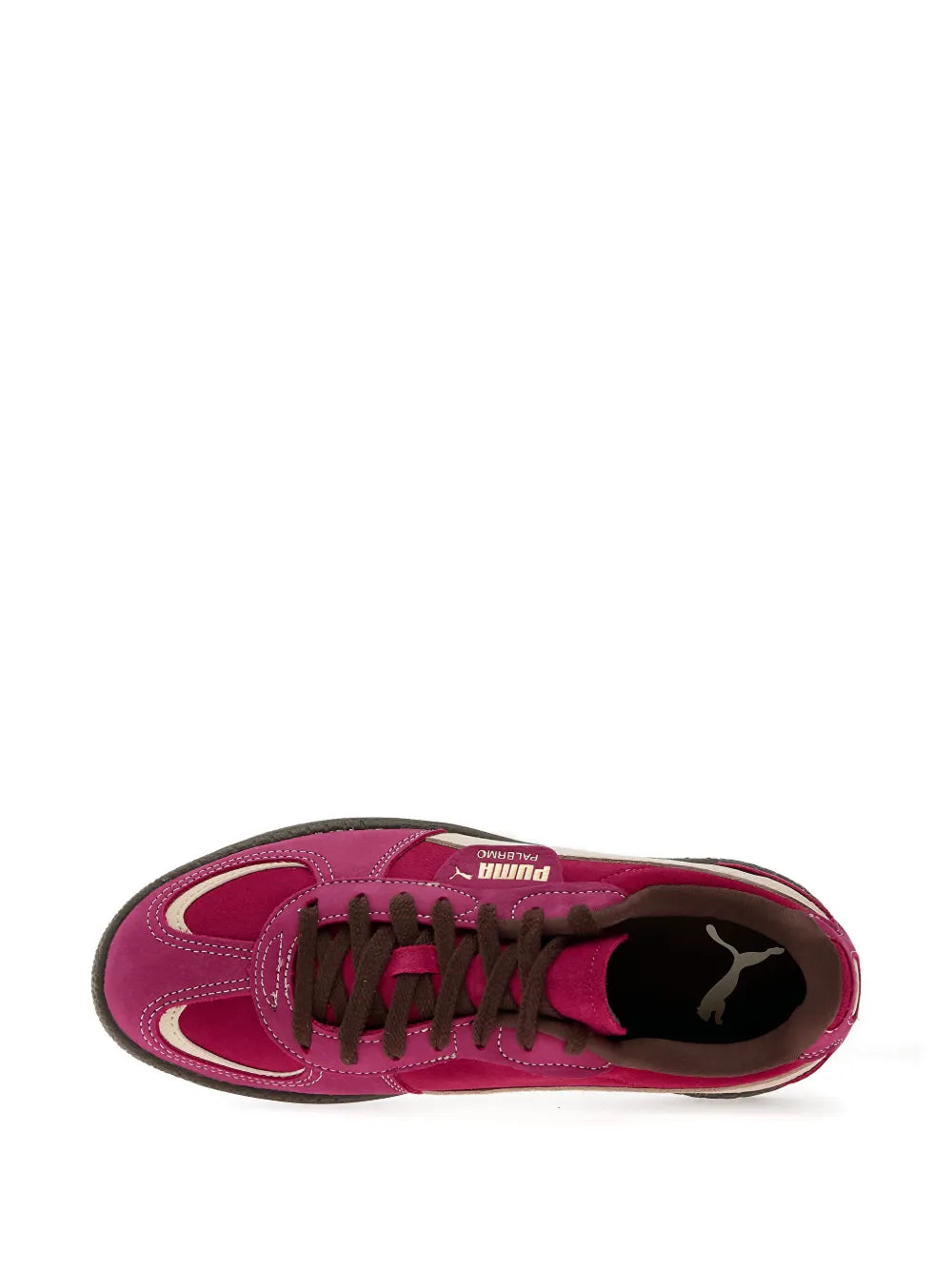 PUMA Palermo Lace-Up Fastening — Pink — Size US M 3.5 - US W 5 — Top View