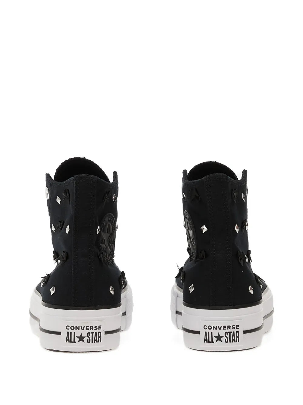 Converse Chuck Taylor All Star Studded — Black — Size US M 3.5 - US W 5 — Back View