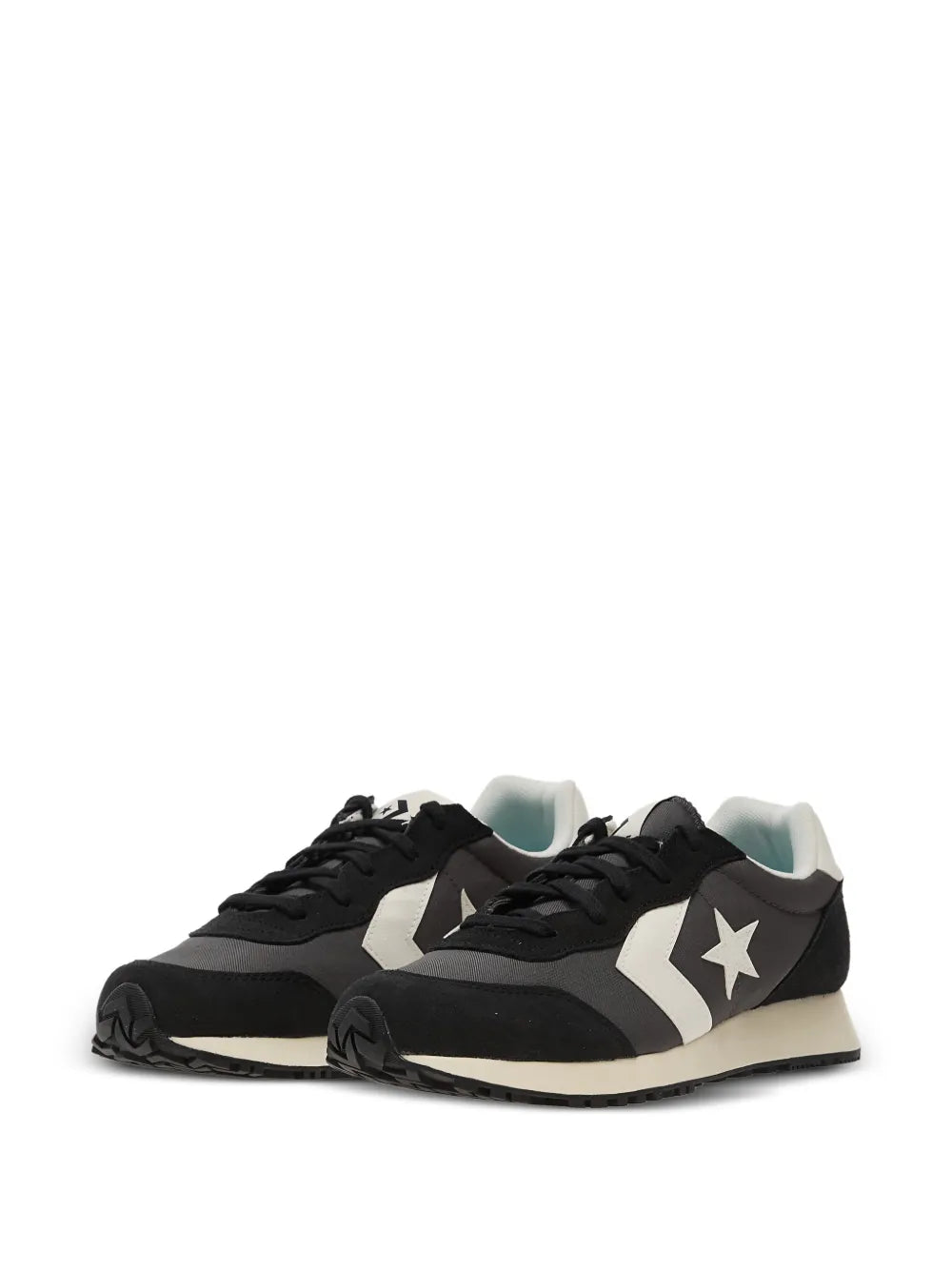 Converse Omega Star-Motif — Black — Size US M 3.5 - US W 5 — Side View