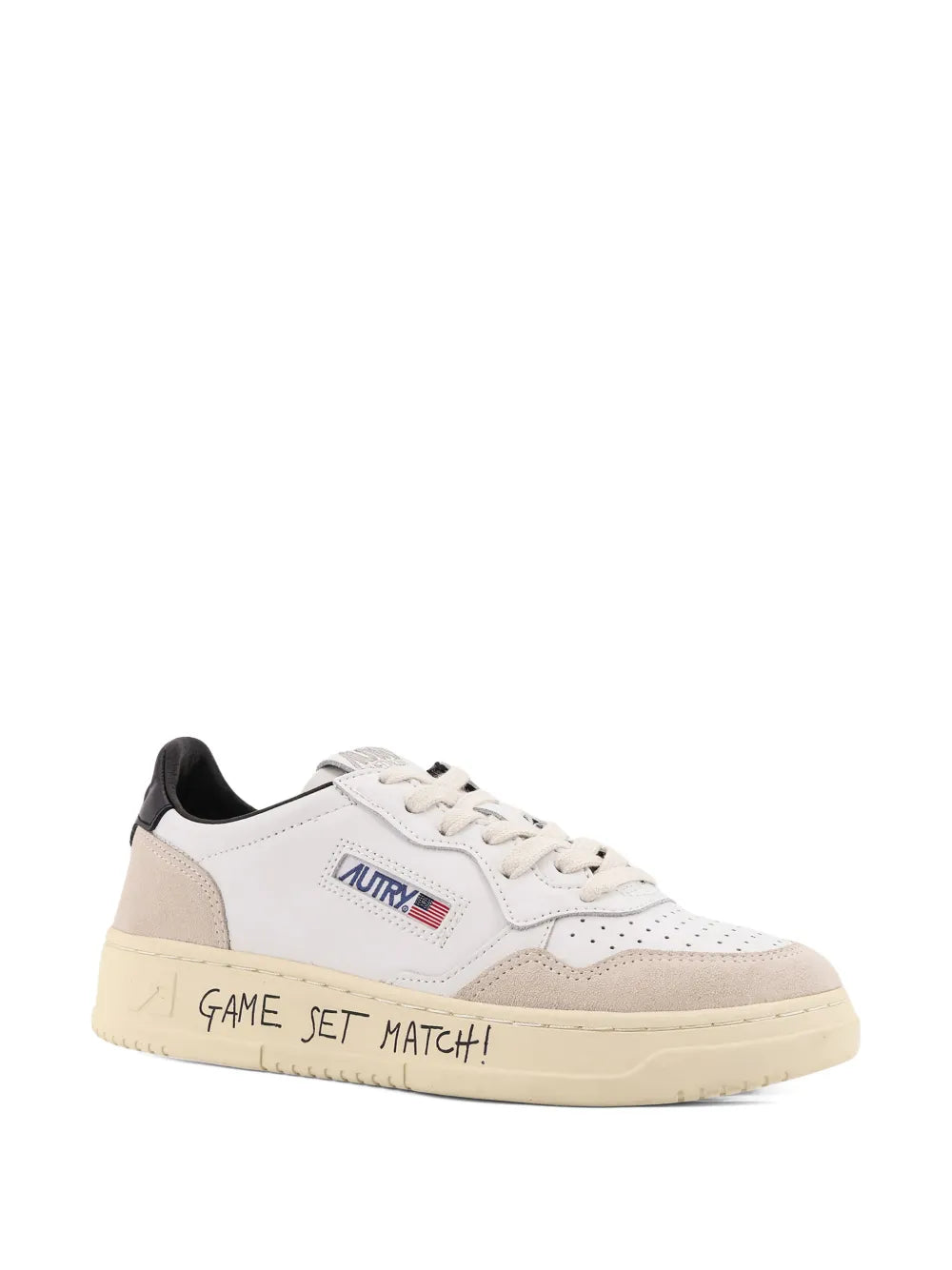 Autry Medalist Low-Top — White — Size US M 3.5 - US W 5 — Side View
