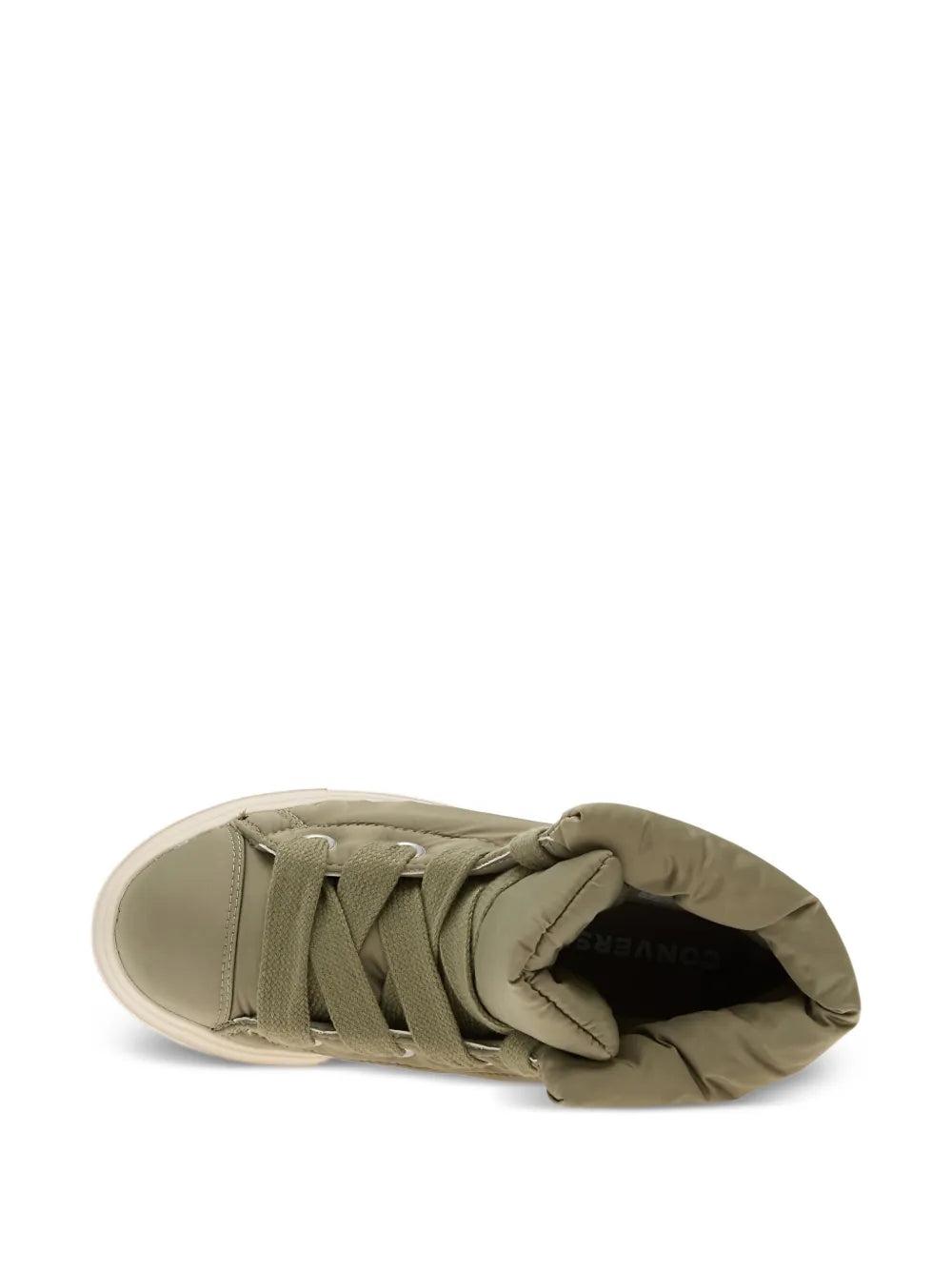 Converse Chuck Taylor All Star Elements Padded Lace-Up — Green — Size US M 3.5 - US W 5 — Top View