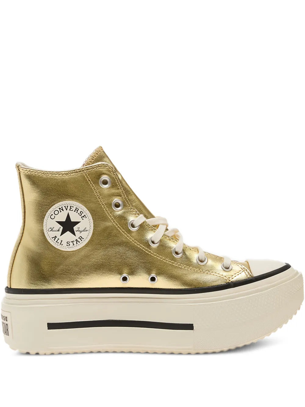 Converse Chuck Taylor All Star Lift Double Stack Platform — Same as shown — Size US M 3.5 - US W 5 — Front View