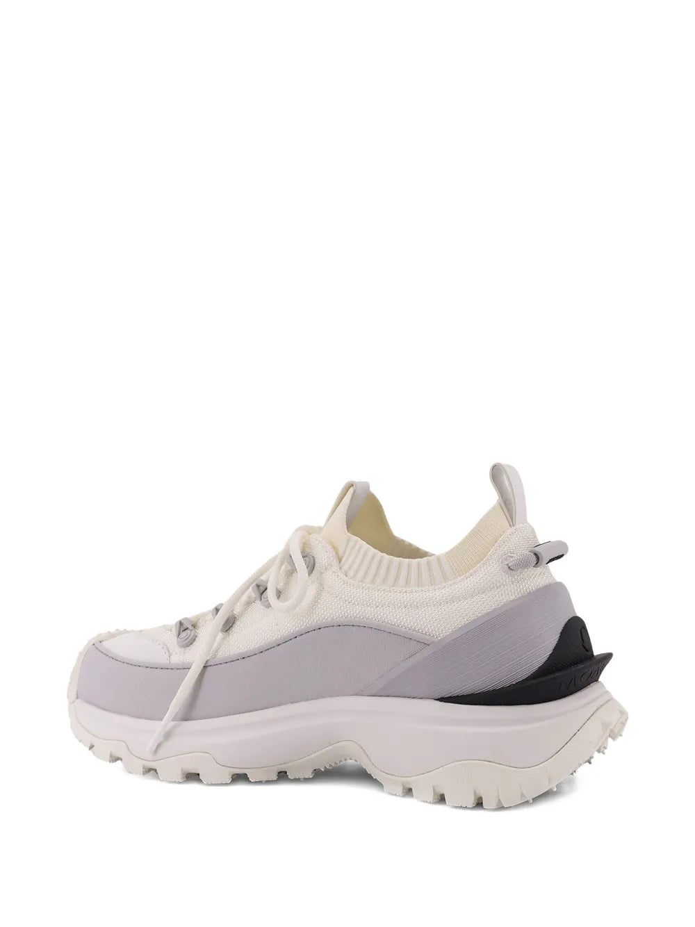 Moncler Trailgrip Lite3 — White — Size US M 3.5 - US W 5 — Back View