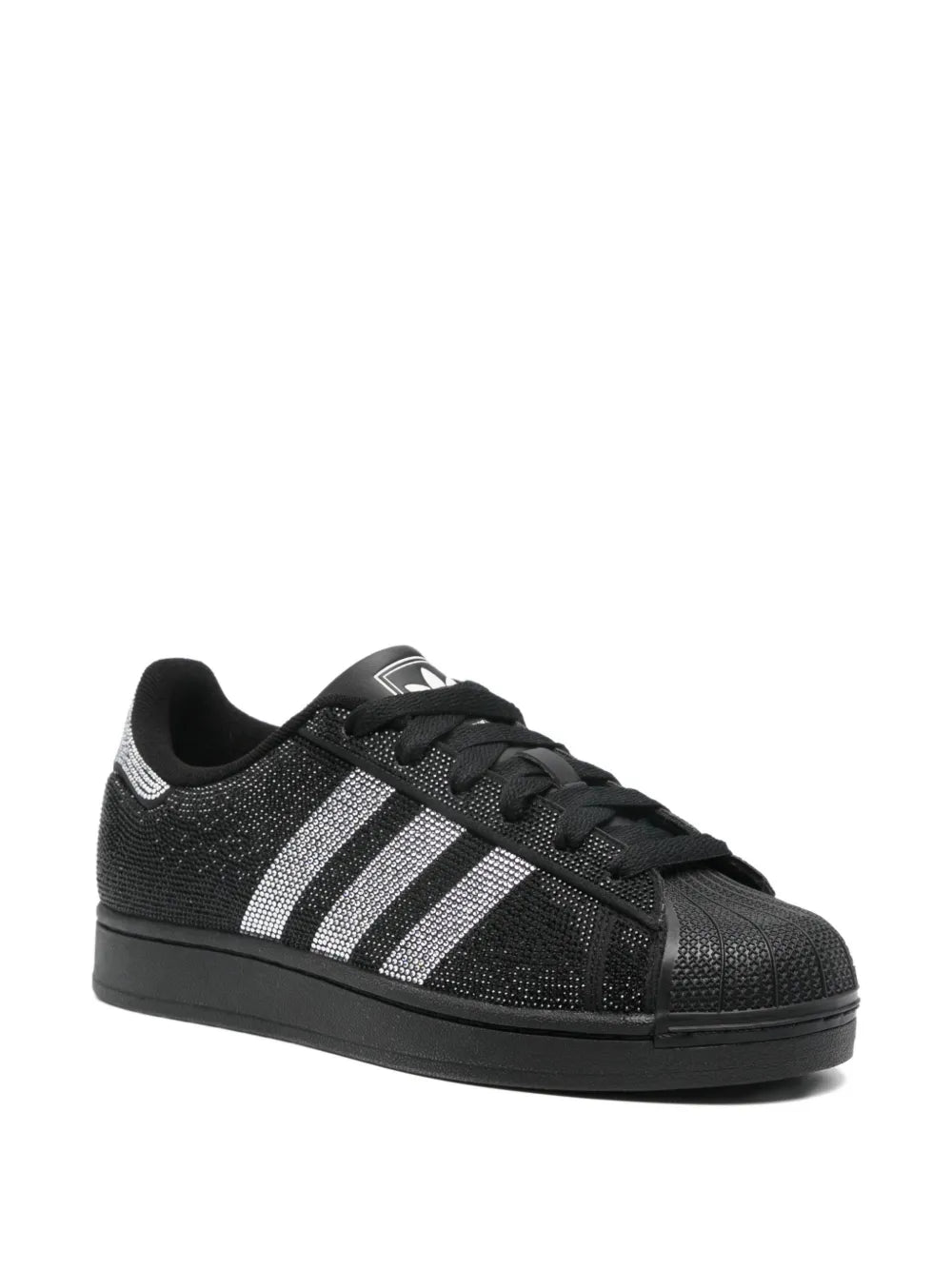adidas Superstar Ii — Black — Size US M 3.5 - US W 5 — Side View