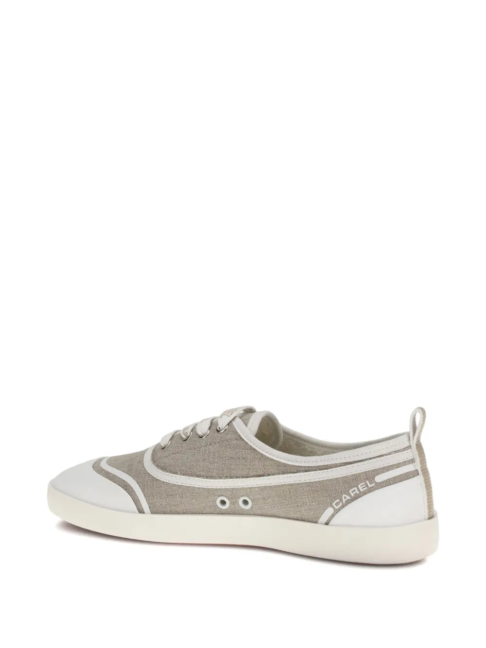 Carel Paris White Contrast — Light Brown — Size US M 3.5 - US W 5 — Back View