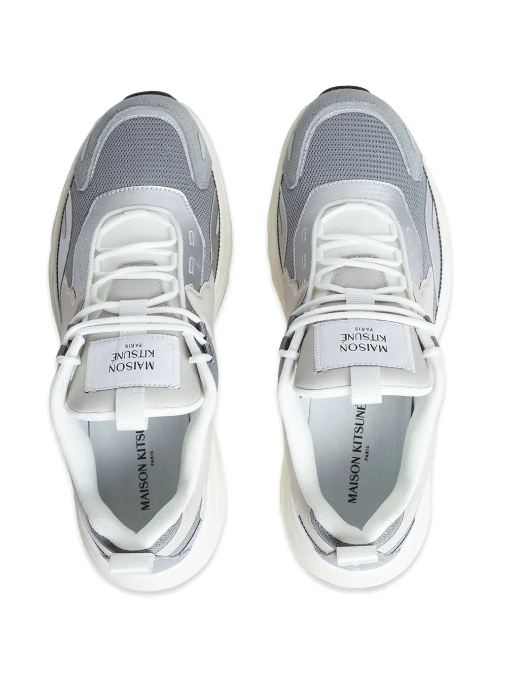Maison Kitsun ilver Panelled — Same as shown — Size US M 3.5 - US W 5 — Top View